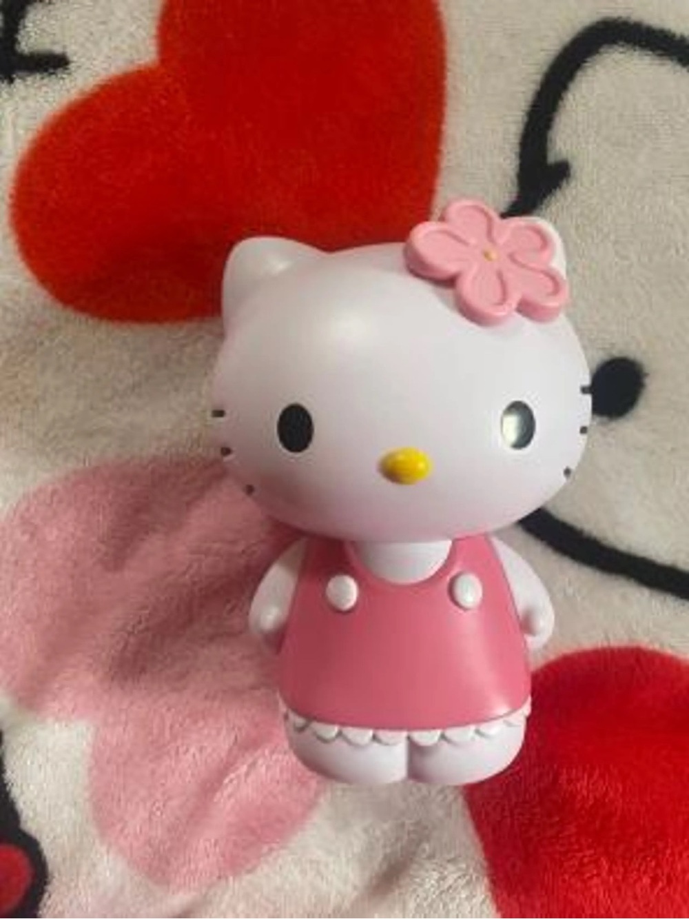 Hello Kitty Pink and White Flower Dress Figurine by Hello Kitty